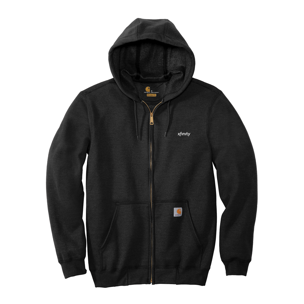Xfinity Carhartt Men's Full-Zip Hoodie – Comcast Merchandise Xfinity Carhartt Men's Full-Zip Hoodie – Comcast Merchandise