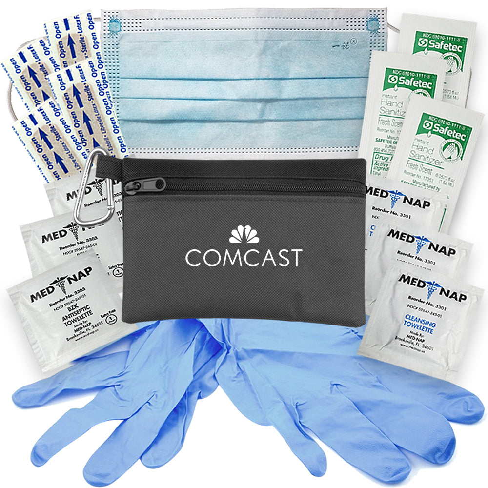 Comcast Personal Wellness Zip Tote Kit