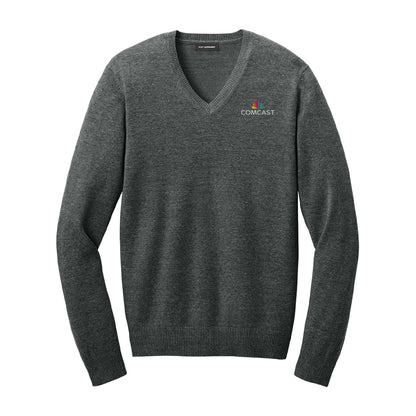 Comcast Men's Easy Care V-Neck Sweater