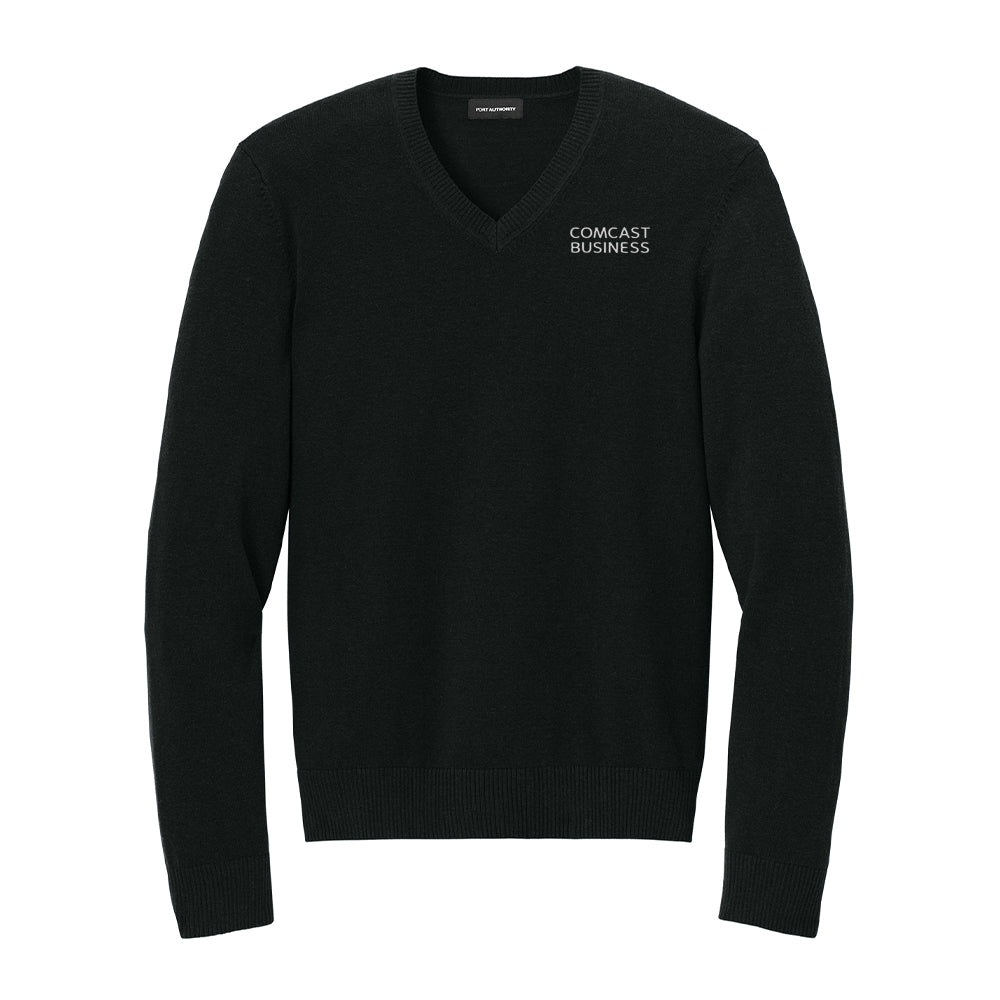 Comcast Business Men's Easy Care V-Neck Sweater