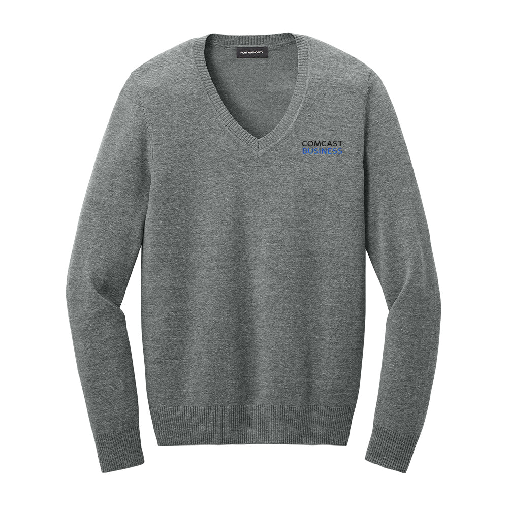 Comcast Business Women's Easy Care V-Neck Sweater