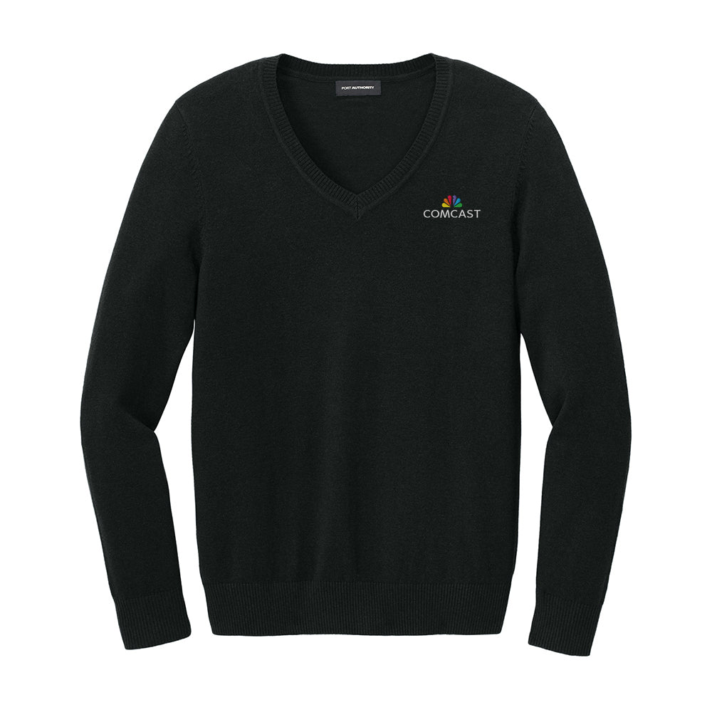 Comcast Women's Easy Care V-Neck Sweater
