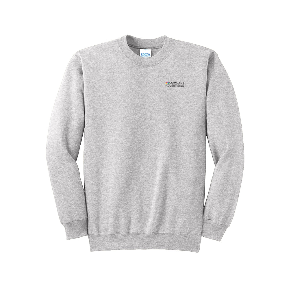 Comcast Advertising Unisex Fleece Crewneck Sweatshirt