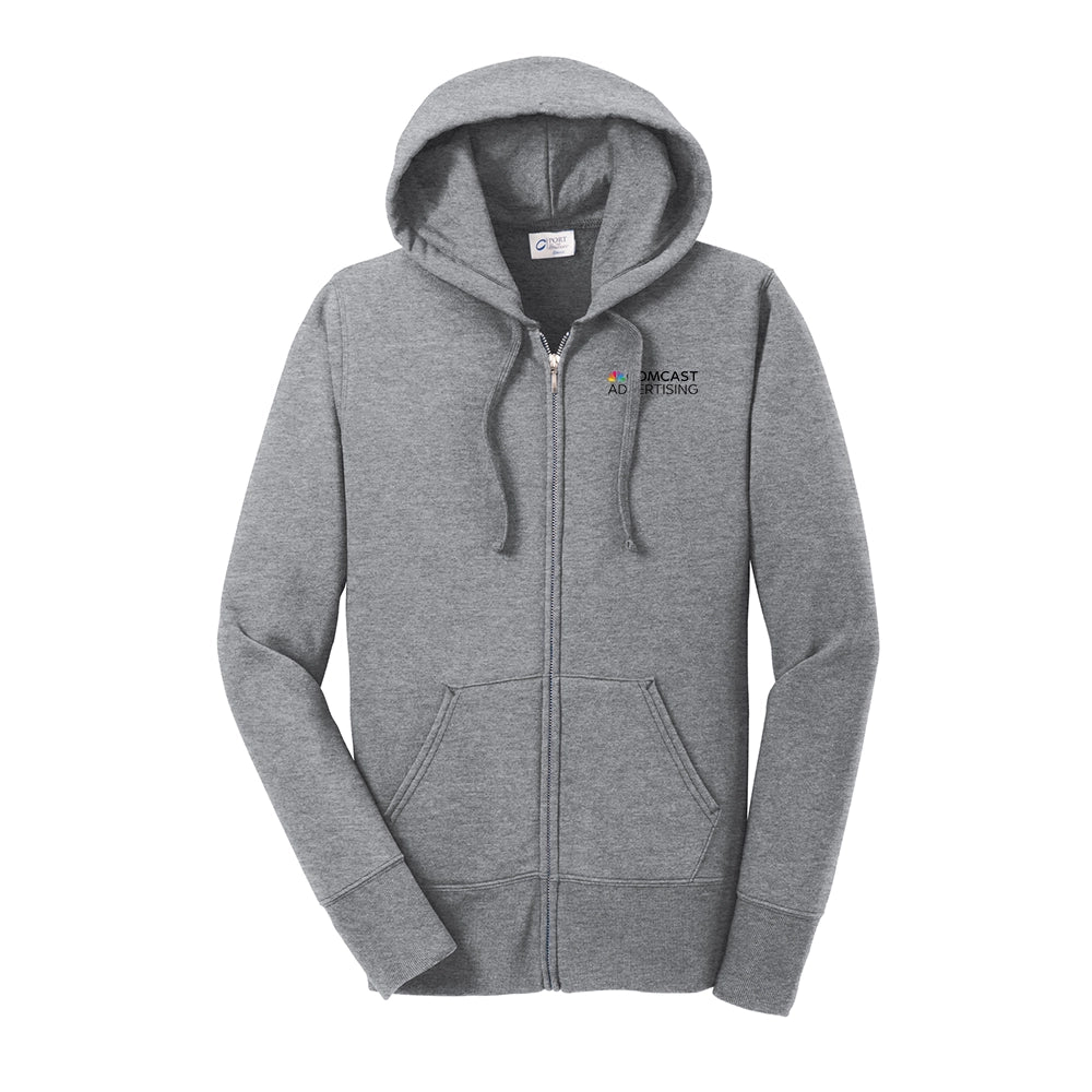 Women's Comcast Advertising Fan Favorite Fleece Full-Zip Hoodie