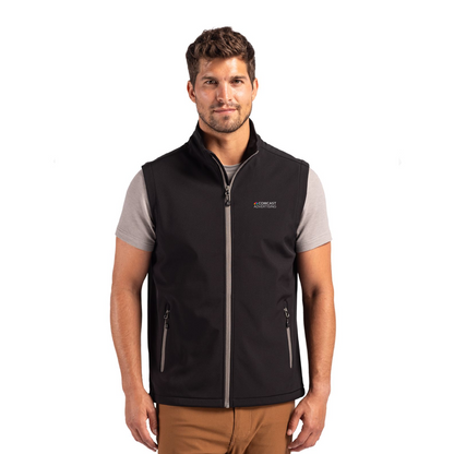 Men's Comcast Advertising Tempo Softshell Vest