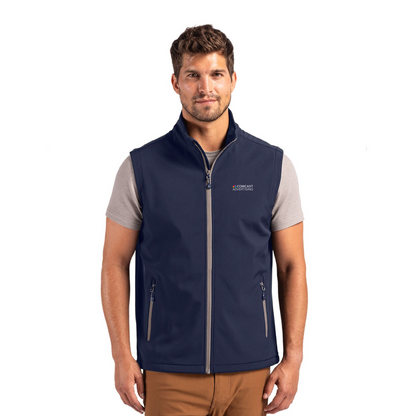 Men's Comcast Advertising Tempo Softshell Vest