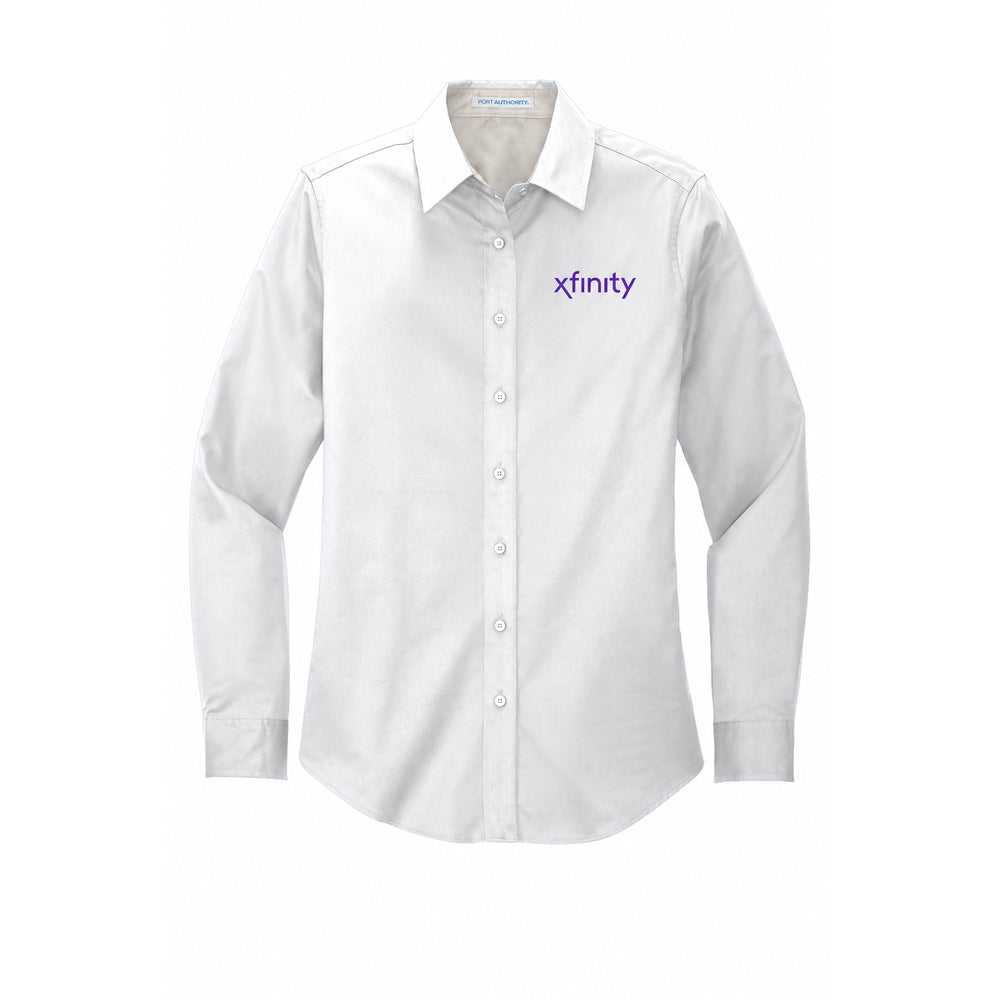 Xfinity Women's Easy-Care Poplin Shirt