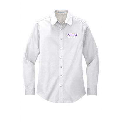 Xfinity Women's Easy-Care Poplin Shirt