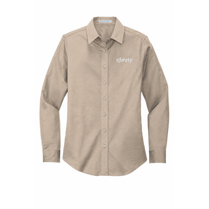 Xfinity Women's Easy-Care Poplin Shirt