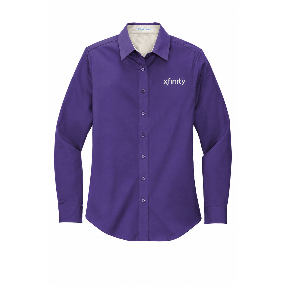 Xfinity Women's Easy-Care Poplin Shirt