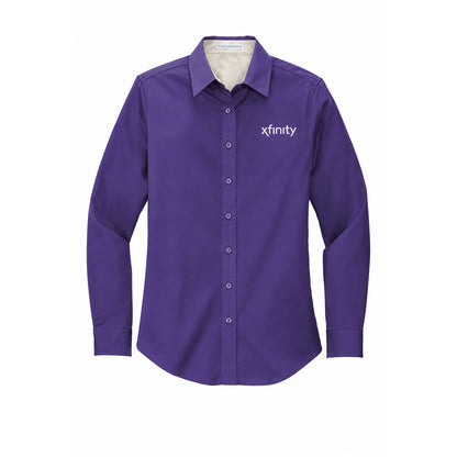Xfinity Women's Easy-Care Poplin Shirt