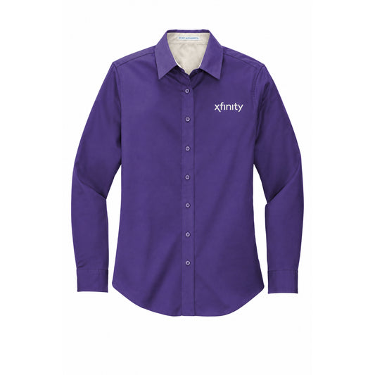 Xfinity Women's Easy-Care Poplin Shirt