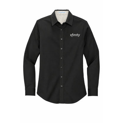 Xfinity Women's Easy-Care Poplin Shirt