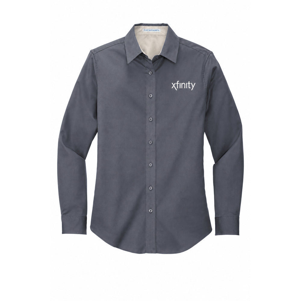 Xfinity Women's Easy-Care Poplin Shirt