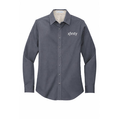 Xfinity Women's Easy-Care Poplin Shirt
