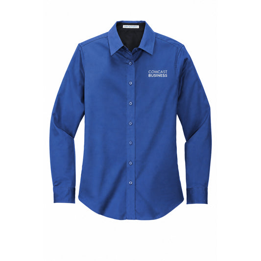 Comcast Business Women's Easy-Care Poplin Shirt