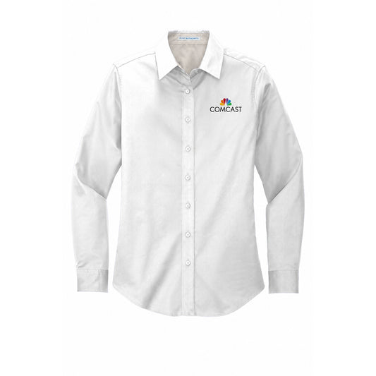 Comcast Women's Easy-Care Poplin Shirt