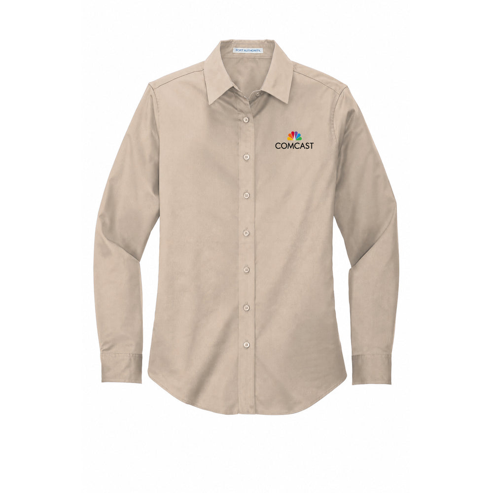 Comcast Women's Easy-Care Poplin Shirt
