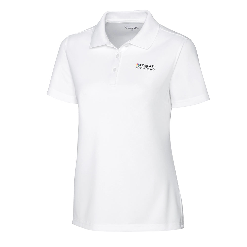 Women's Comcast Advertising Spin Pique Polo