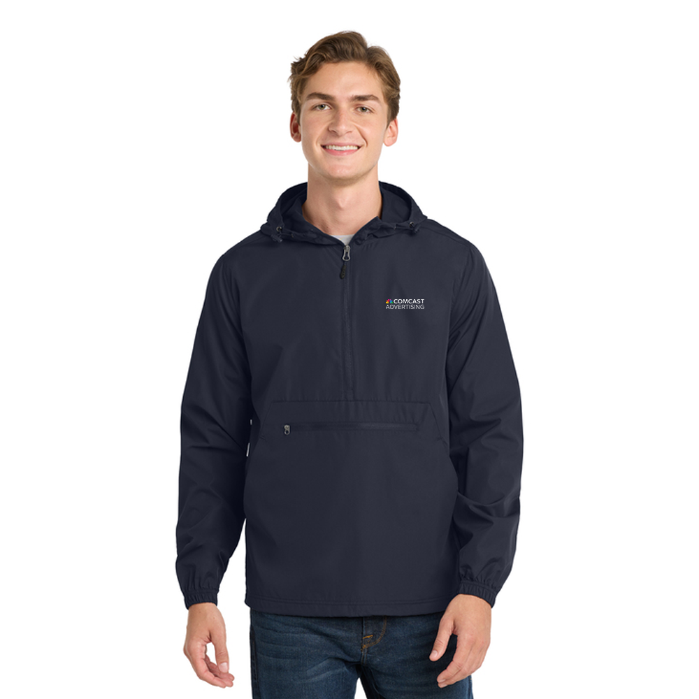 Comcast Advertising Unisex Packable Anorak