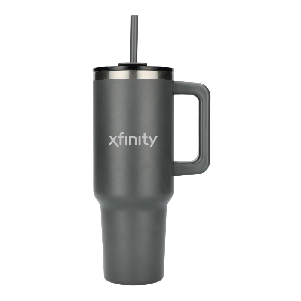 Xfinity Pinnacle 40 oz Vacuum Tumbler w/ Straw