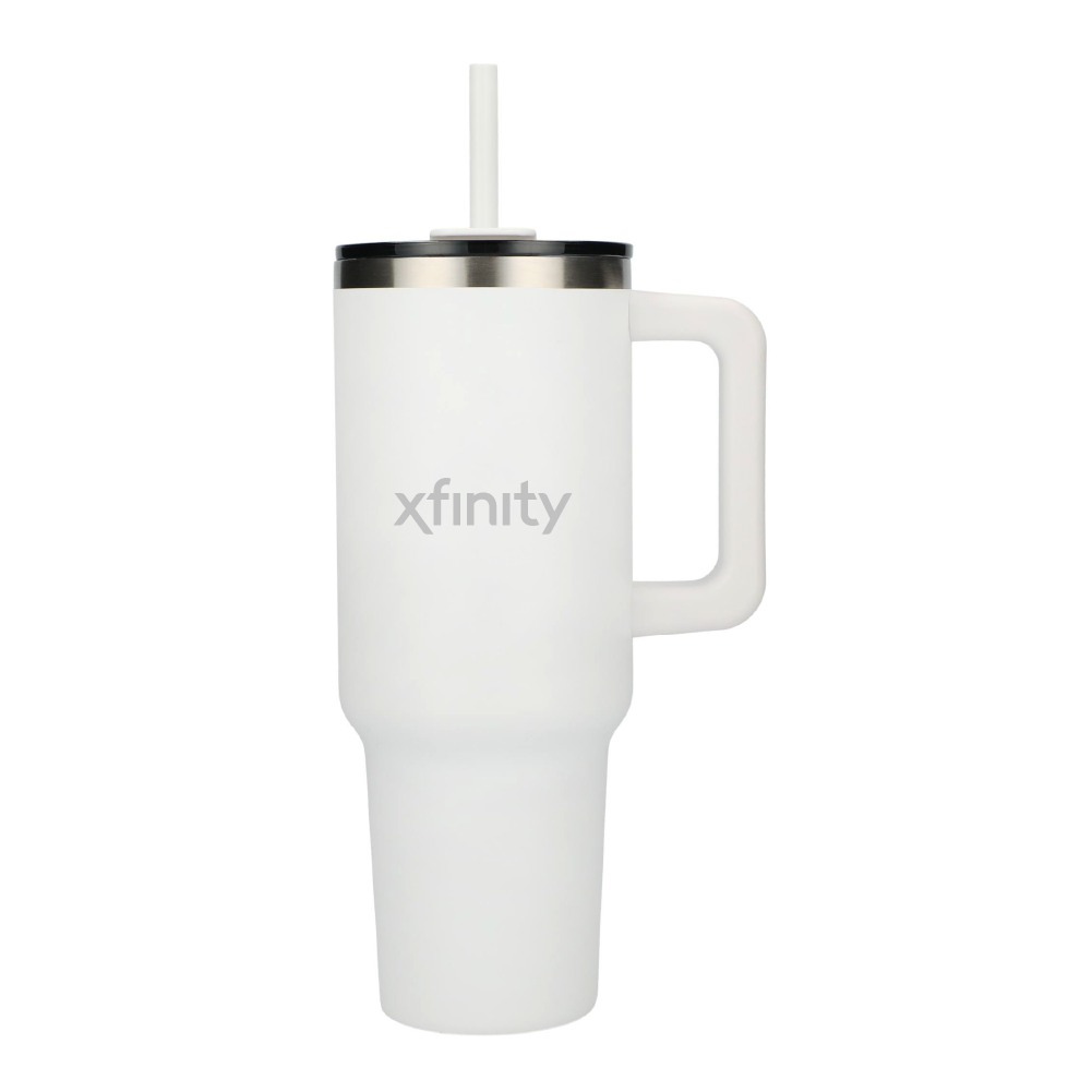 Xfinity Pinnacle 40 oz Vacuum Tumbler w/ Straw