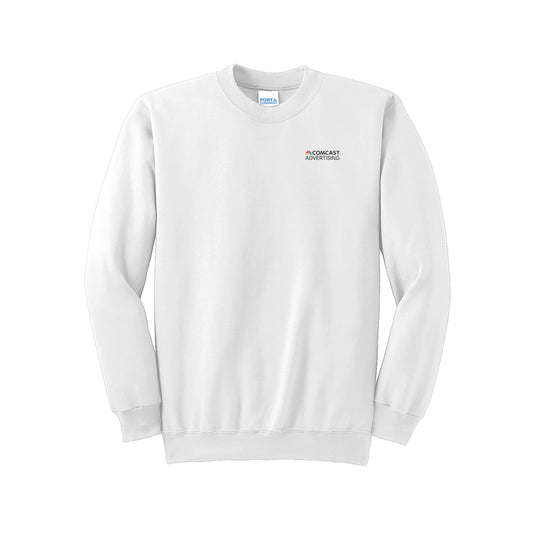 Comcast Advertising Unisex Fleece Crewneck Sweatshirt