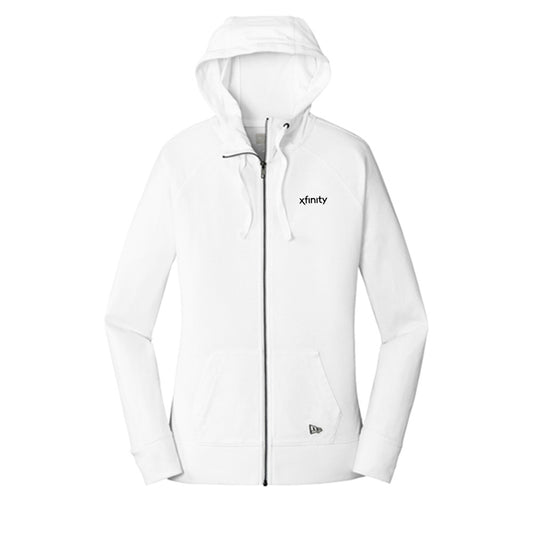 Women's Xfinity New Era Sueded Cotton Full-Zip Hoodie