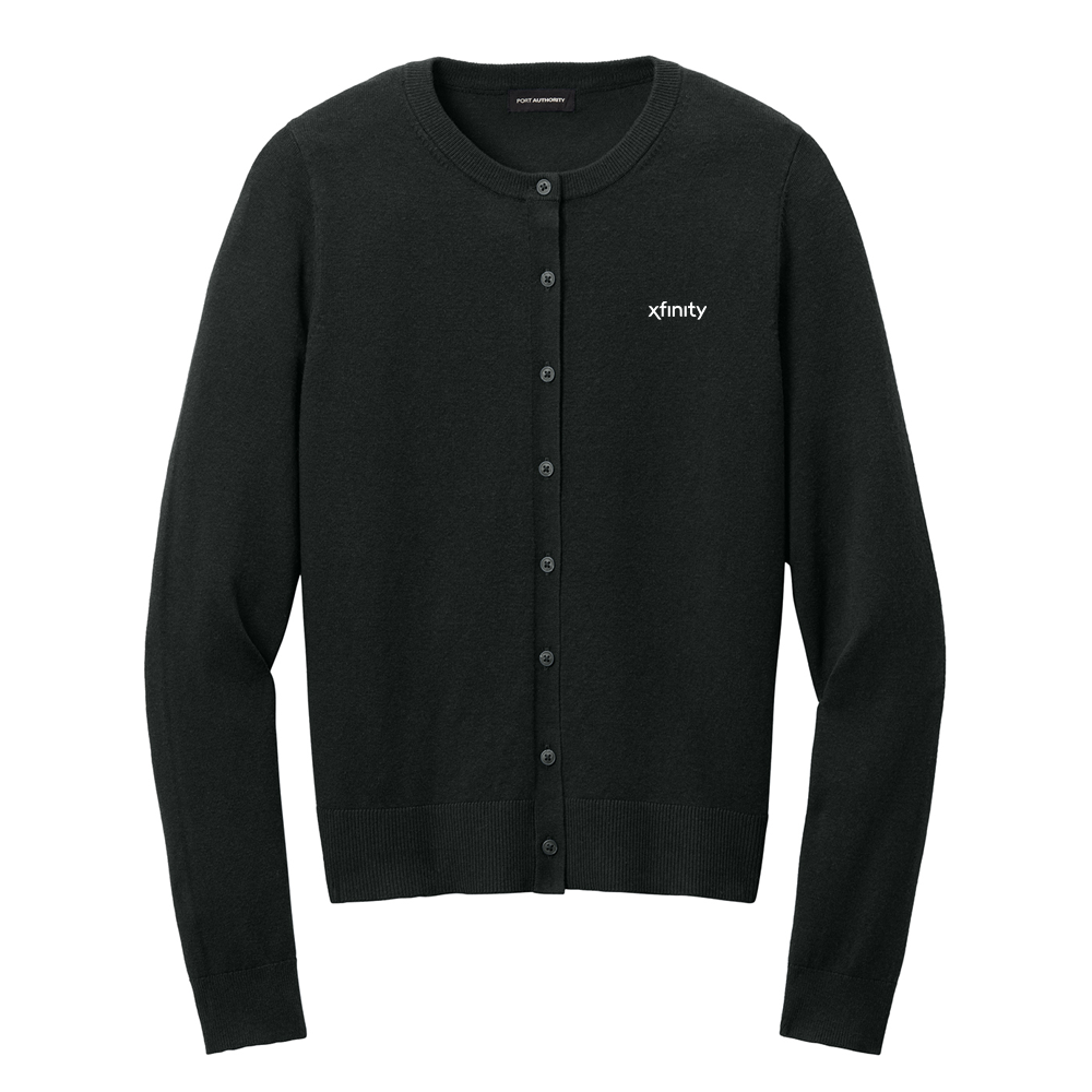 Easy Care XFinity Women's Crewneck Cardigan Sweater