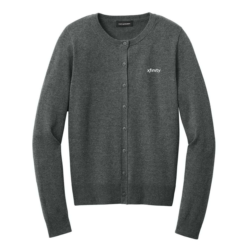 Easy Care XFinity Women's Crewneck Cardigan Sweater