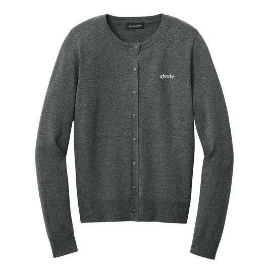 Easy Care XFinity Women's Crewneck Cardigan Sweater