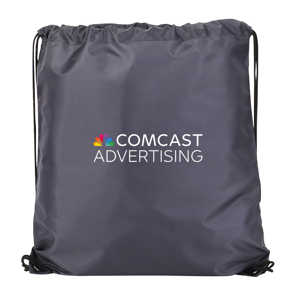 Comcast Advertising Polyester Drawstring Bag