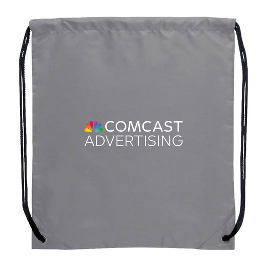 Comcast Advertising Polyester Drawstring Bag