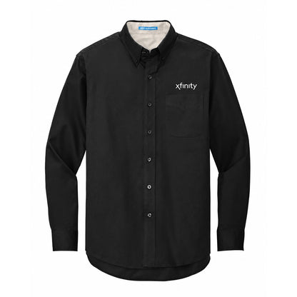 Xfinity Men's Easy-Care Poplin Shirt