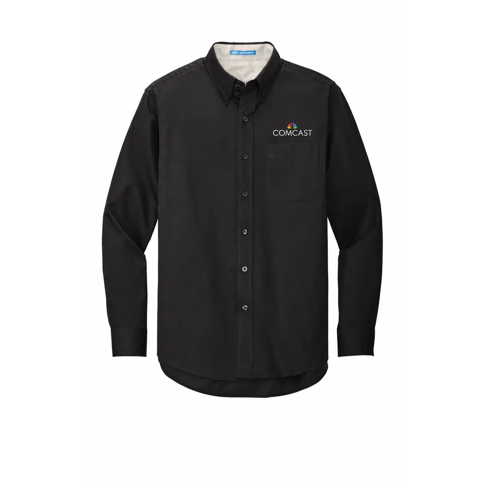 Comcast Men's Easy-Care Poplin Shirt
