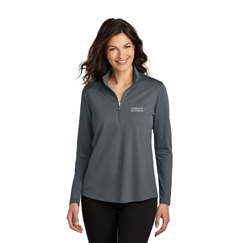 Women's Comcast Business Micro-Mesh 1/4 Zip