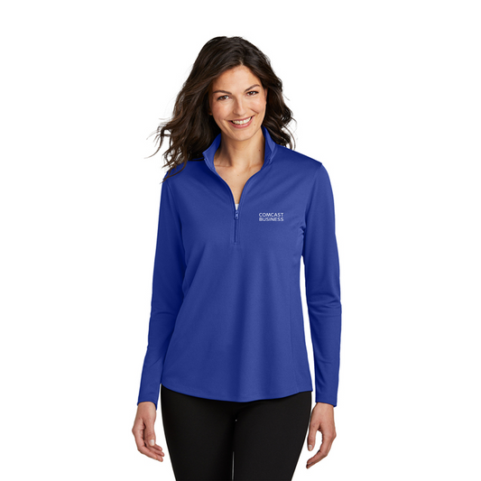 Women's Comcast Business Micro-Mesh 1/4 Zip