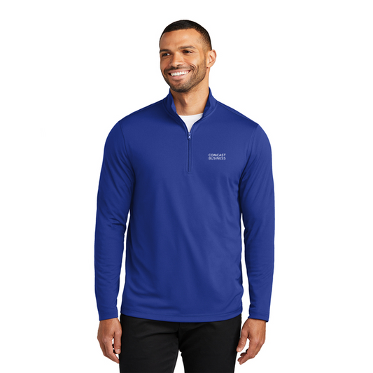 Comcast Business Men's Micro-Mesh 1/4 Zip
