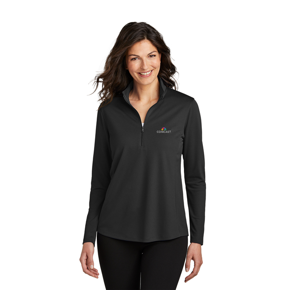 Women's Comcast Micro-Mesh 1/4 Zip
