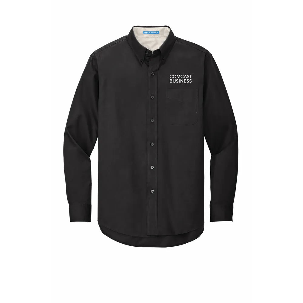 Comcast Business Men's Easy-Care Poplin Shirt