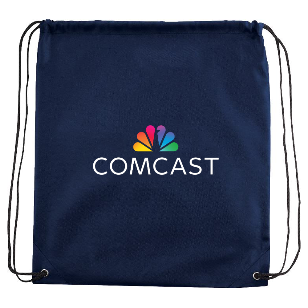 Comcast Polyester Drawstring Bag