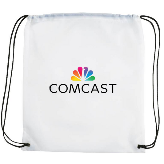 Comcast Polyester Drawstring Bag