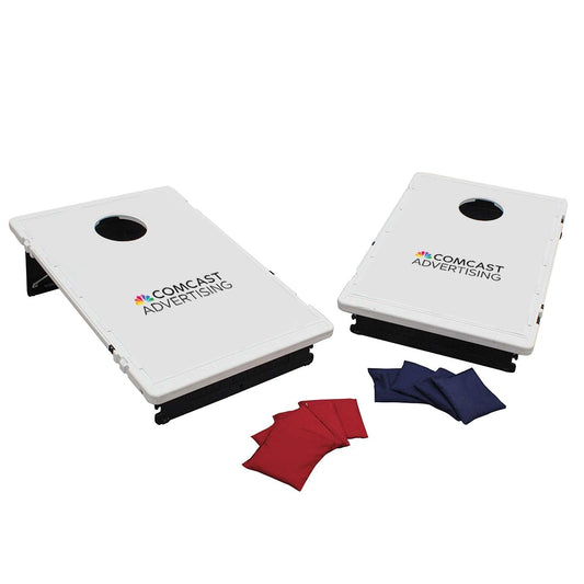 Comcast Advertising Easy-Stow Corn Hole Game