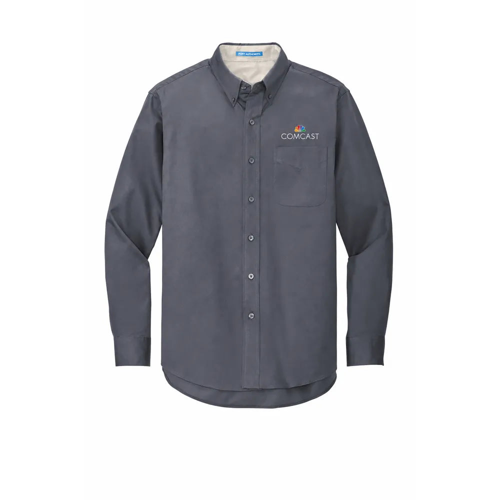 Comcast Men's Easy-Care Poplin Shirt