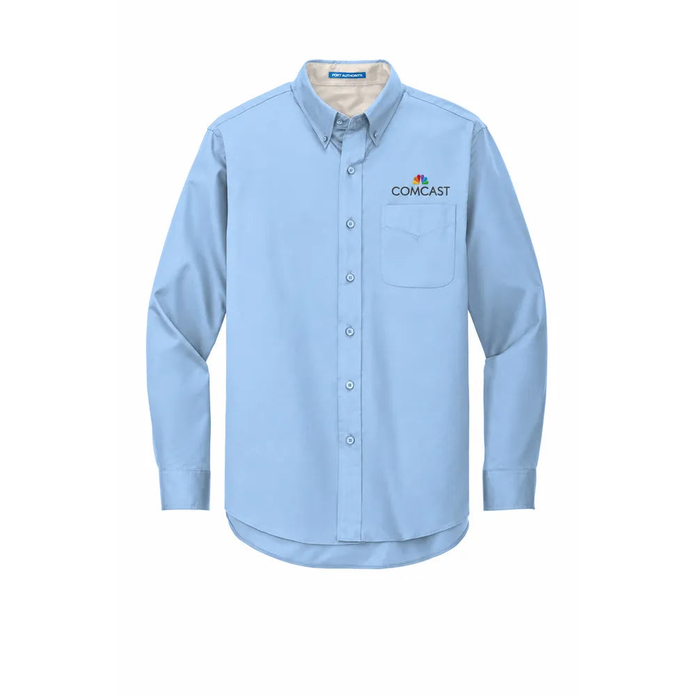 Comcast Men's Easy-Care Poplin Shirt