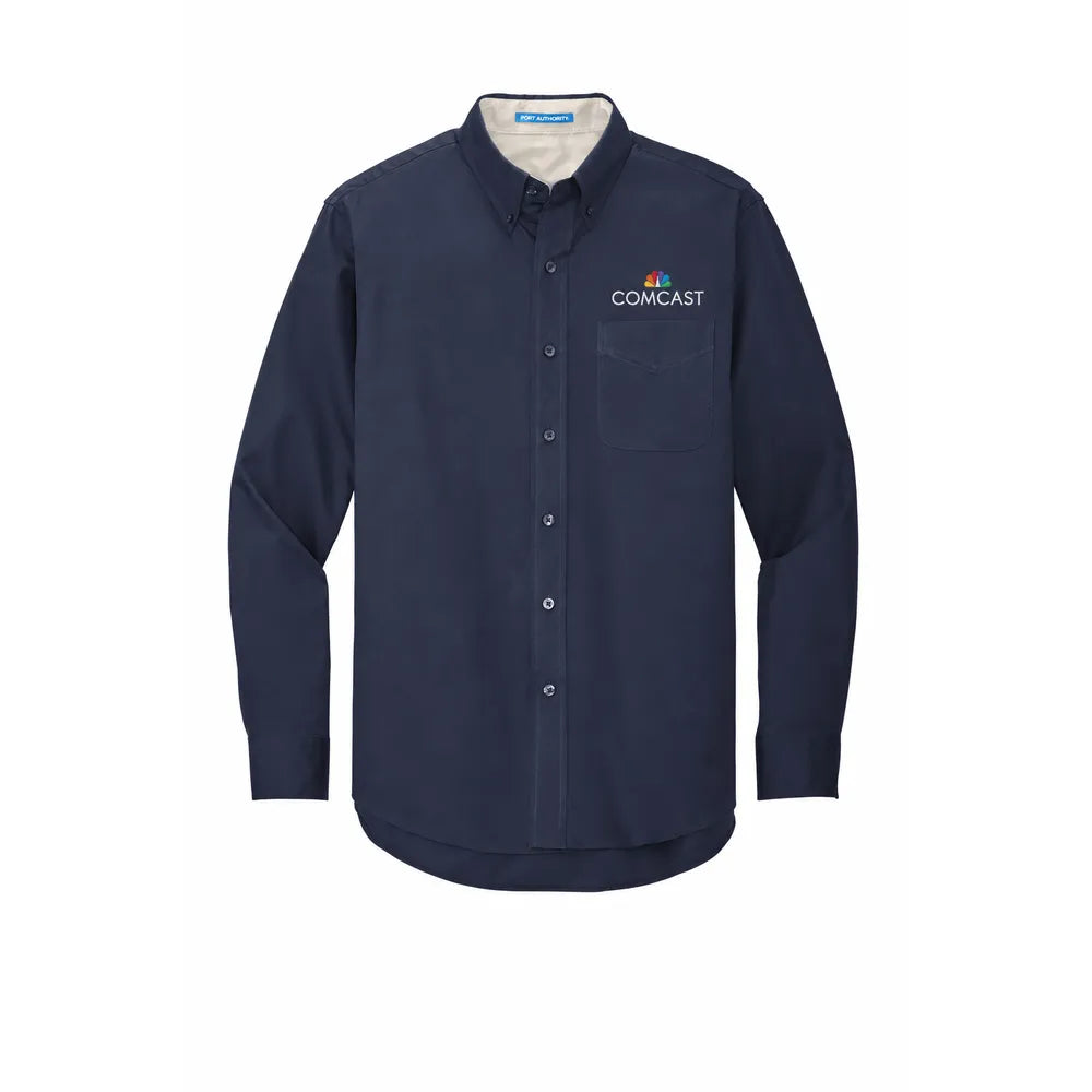 Comcast Men's Easy-Care Poplin Shirt