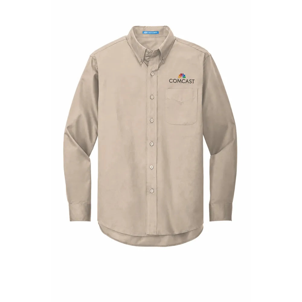 Comcast Men's Easy-Care Poplin Shirt