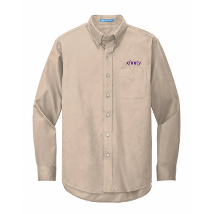 Xfinity Men's Easy-Care Poplin Shirt