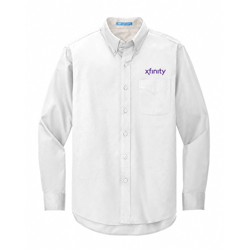 Xfinity Men's Easy-Care Poplin Shirt
