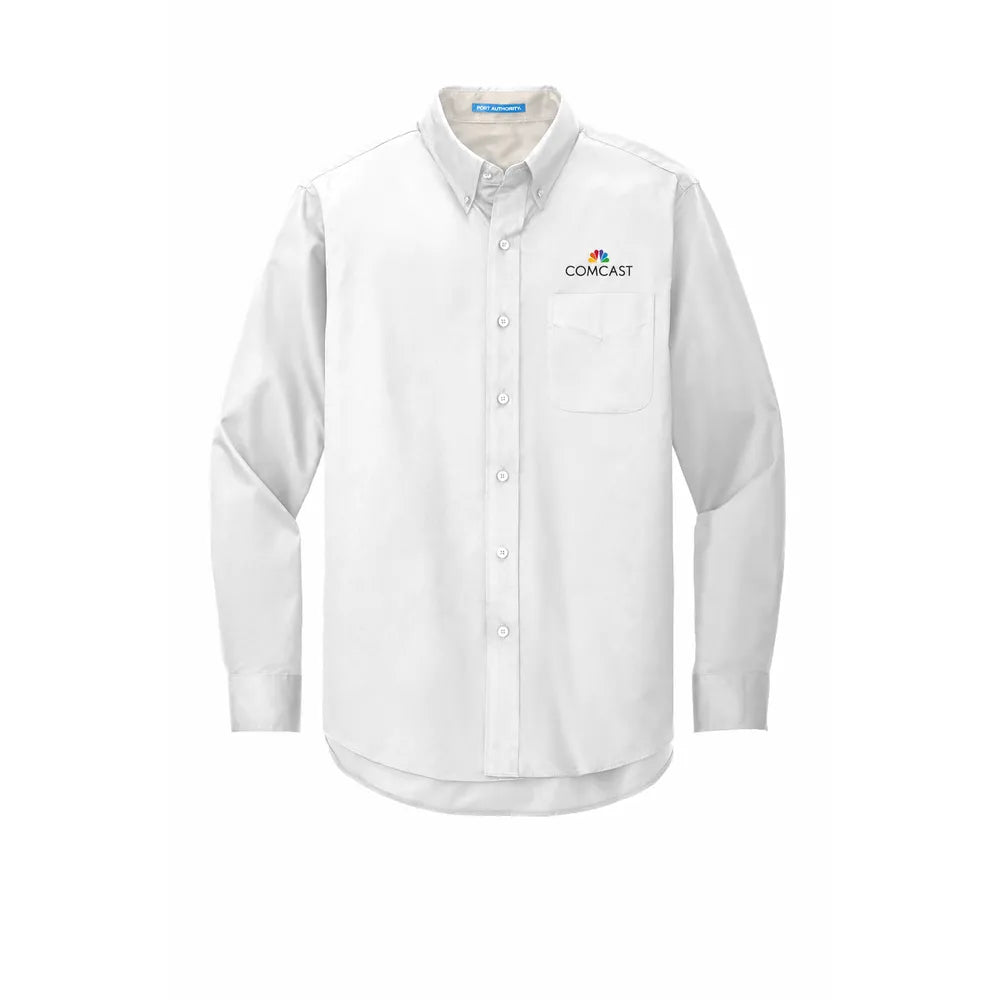 Comcast Men's Easy-Care Poplin Shirt